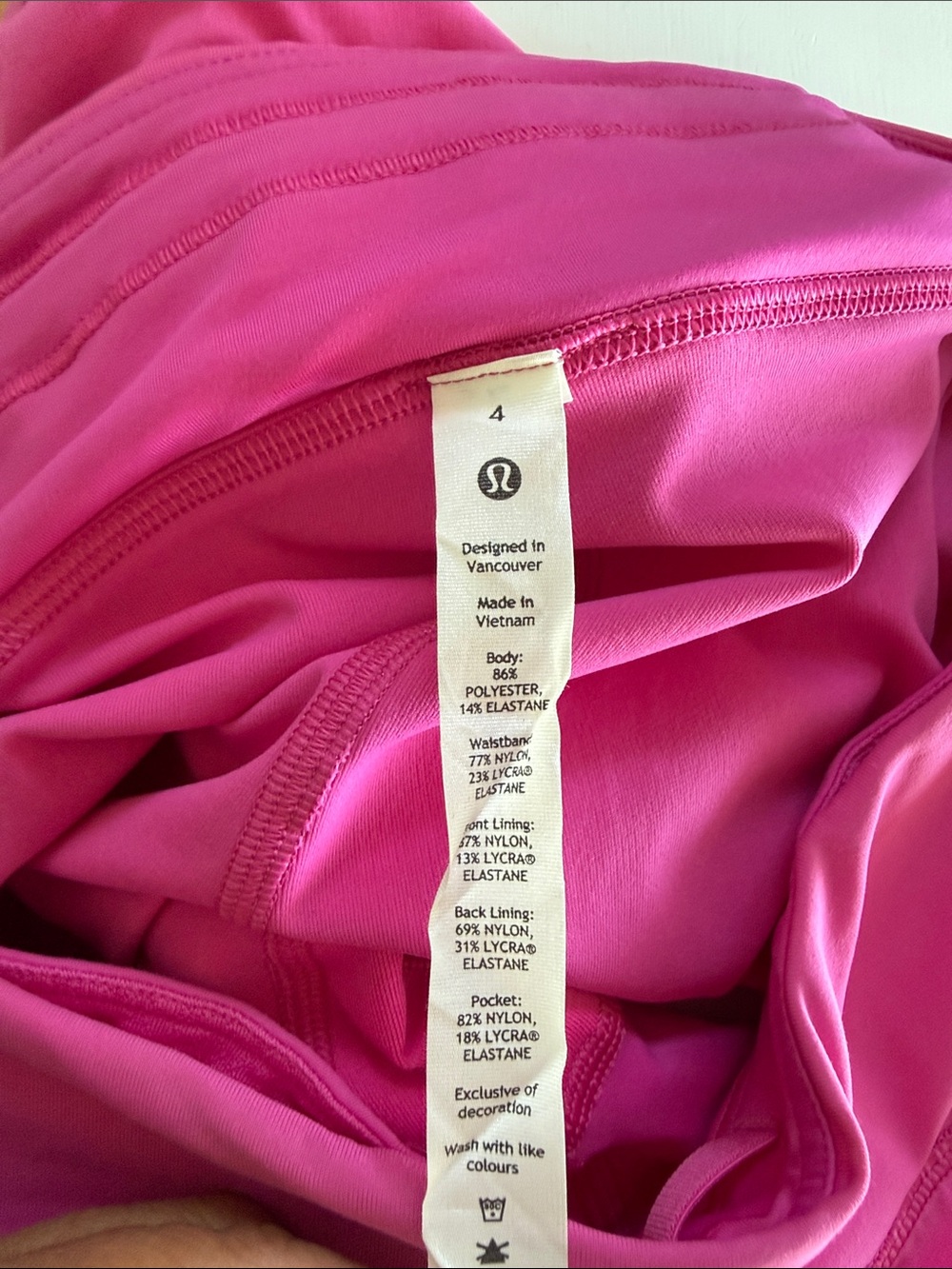 lululemon athletica Hot Pink Circle Skirt - Athletic Flare - Picture 4 of 5